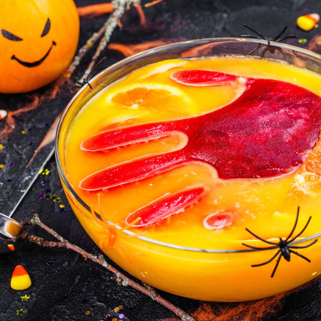 Spooky Orange Punch (Kid-friendly)